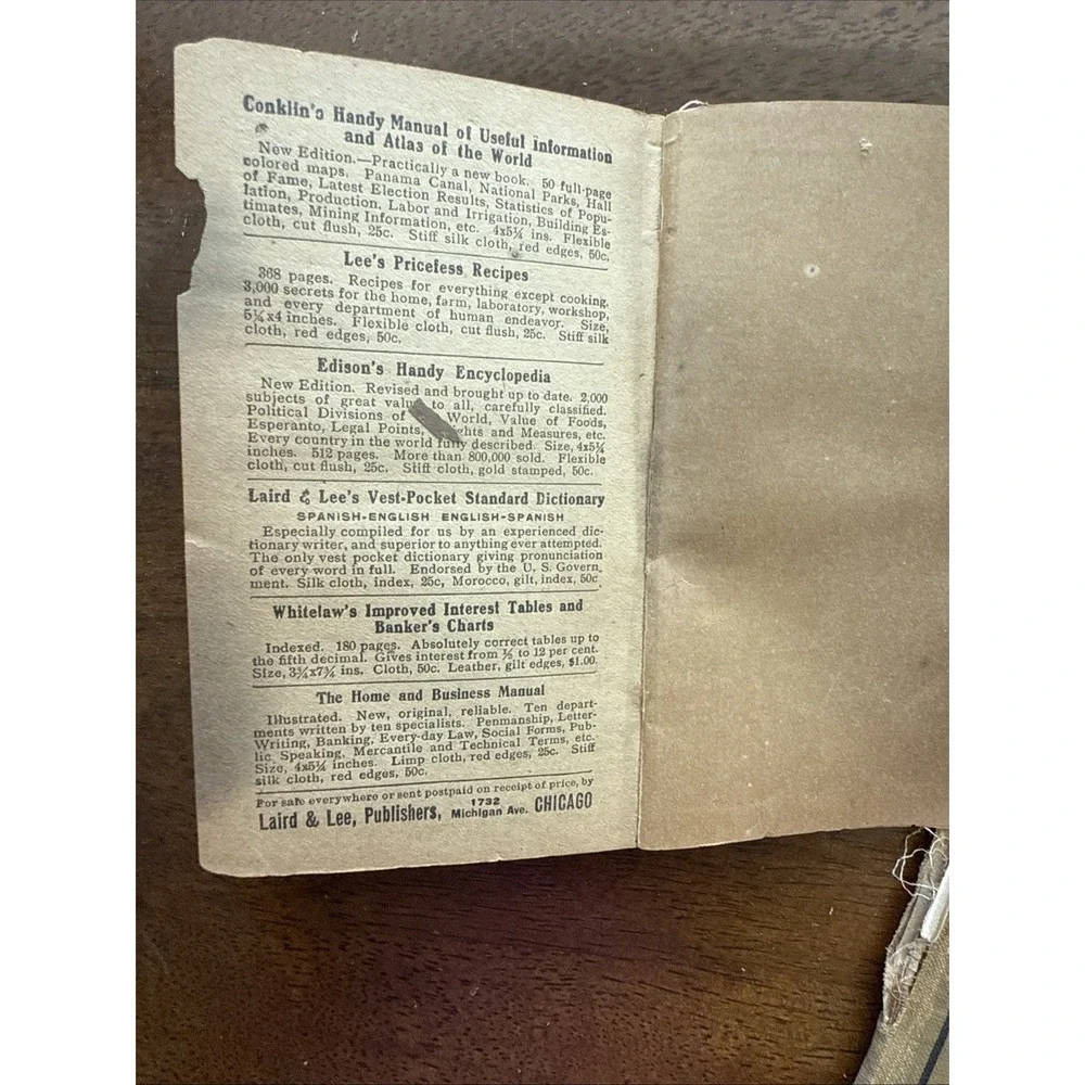 World's Ready Reckoner, Rapid Calculator‎ 1890, wages commodities economics